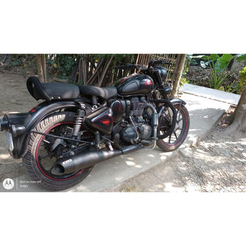 Globe Dolphin Premium Silencer For Royal Enfield