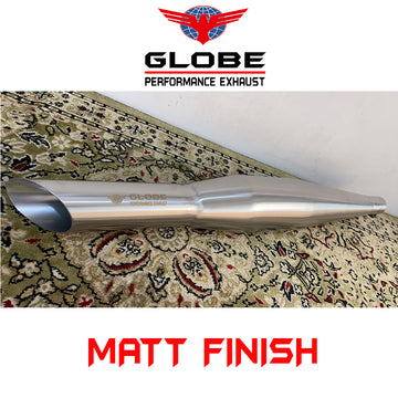 Globe Exhaust For Royal Enfield Classic 350 ,Standard 350 , Electra 350 SS 304 Grade