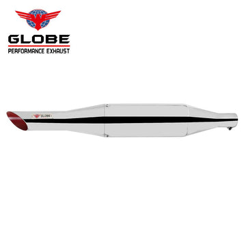 Globe Booster Exhaust For Classic 350 Reborn , Meteor 350 , Standard 350 Reborn