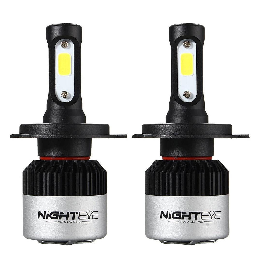 Night Eye H4 Led Bulb for Motorcycles 9000lm Ultra White 6500k