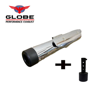 Replica Exhaust With Db Killer For Thunderbird 350 , Thunderbird 350 X With Heat Shield