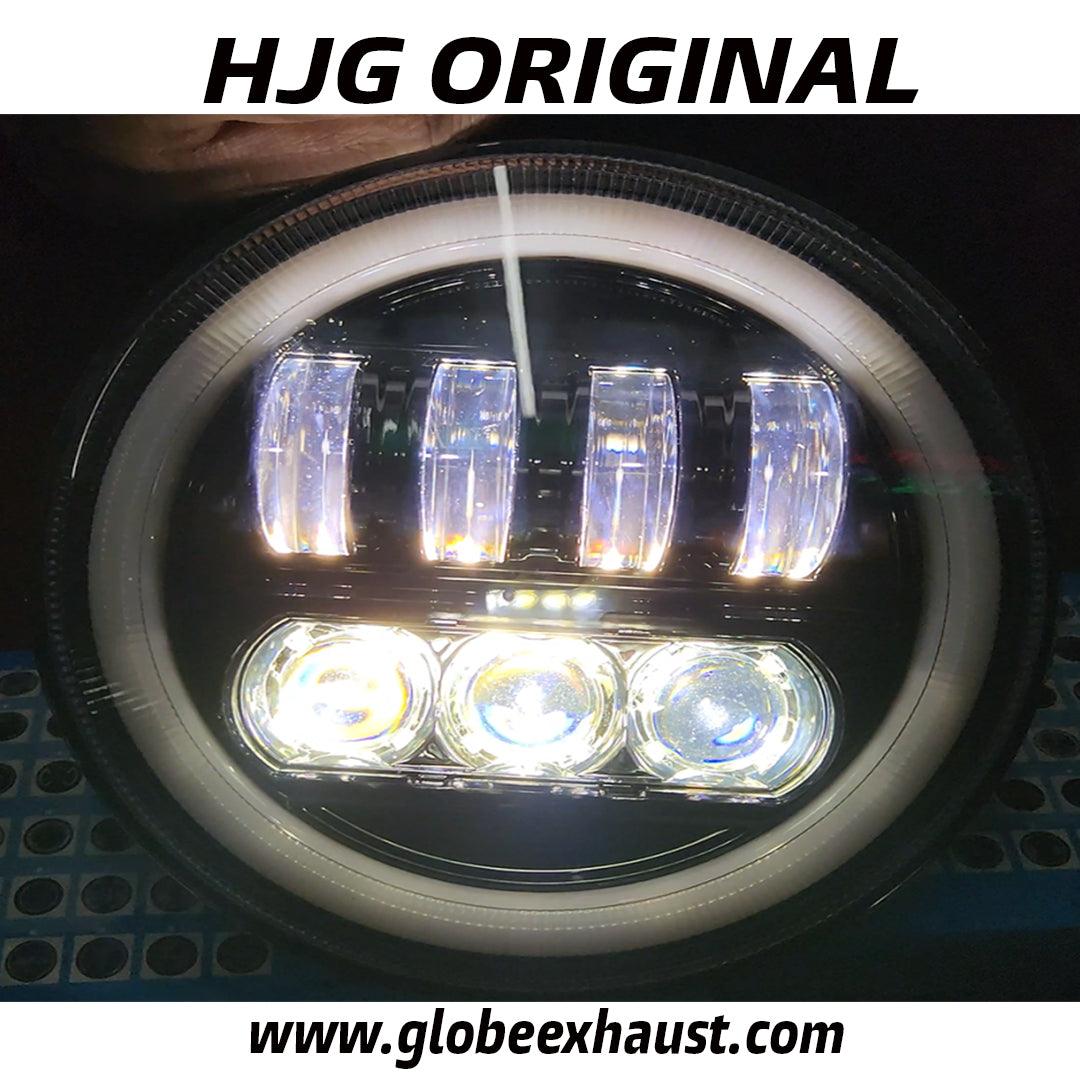 Java Perak Light 7 Lens Full Ring Headlight For Jawa | Perak | 42 | Fortytwo 2.O