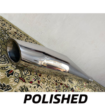 Dolphin Premium Stainless Steel Silencer For Royal Enfield Classic | Standard | Electra SS 304 Grade