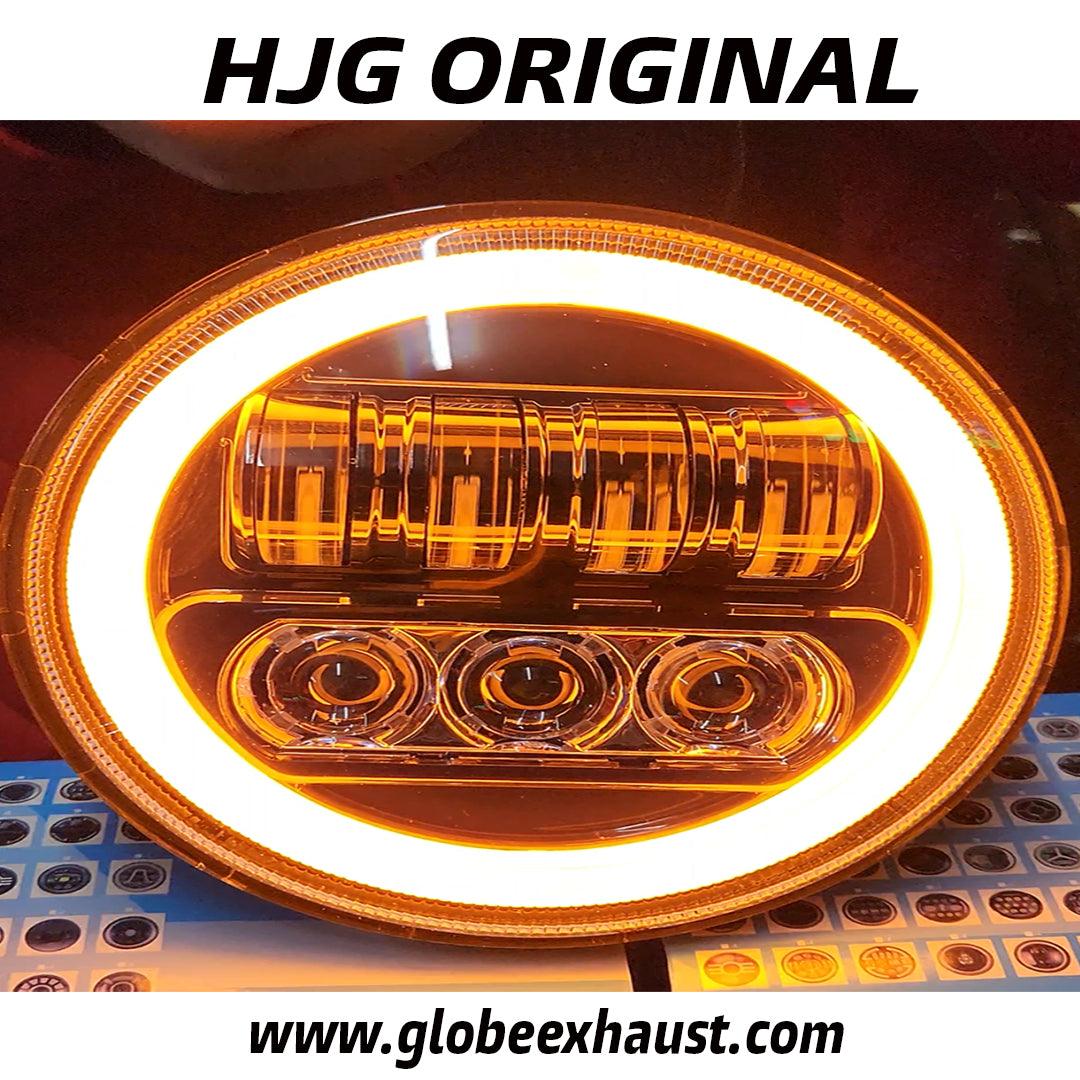 Java Perak Light 7 Lens Full Ring Headlight For Jawa | Perak | 42 | Fortytwo 2.O