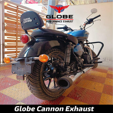 Cannon Silencer For Classic Reborn , Meteor & Standard Reborn 350/500 Royal Enfield