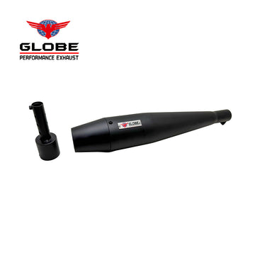 Flare Shot Black Exhaust With DB Killer For Classic 350 , Standard 350 , Electra 350