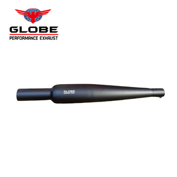 Goldstar Stainless Steel Black Exhaust For Classic 350 , Standard 350 , Electra 350