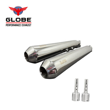 Globe Jettar Exhaust For Interceptor 650 & GT 650 Stainless Steel 304