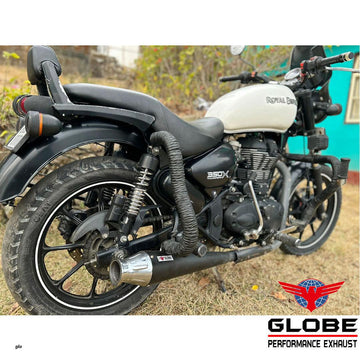 Globe Launcher Xtreme Exhaust For Thunderbird 350x, Thunderbird 350/500