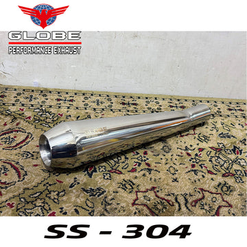 Megaphone Xtreme SS 304 Exhaust For Classic 350 Reborn , Meteor 350 ,Standard 350 New