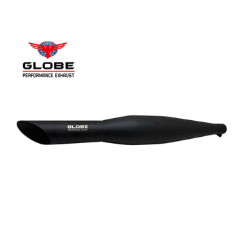 Globe Black Stainless Steel Exhaust For Classic 350 , Standard 350 , Thunderbird X