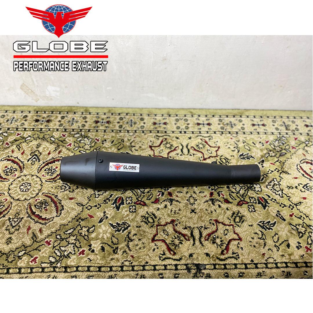 thumbnail image 2 of 🎺 Tulip Type Megaphone Exhaust Silencer For Classic Motorcycles – Cafe Racer Style 2 of 3