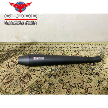 Long Megaphone Black Silencer For Classic , Electra , Standard ,Thunderbird 350/500 Royal Enfield