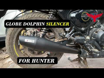 Dolphin Silencer For Hunter 350 Royal Enfield