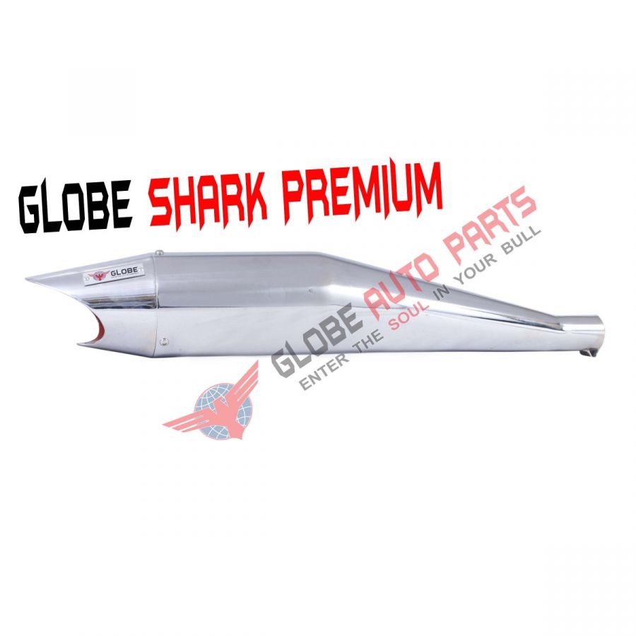 Shark Premium Silencer For Classic 350 , Standard 350 , Electra 350/500 Royal Enfield