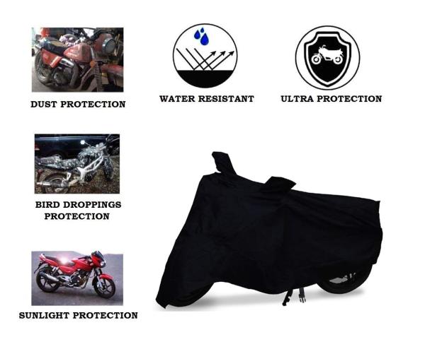 GLOBE EXHAUST Waterproof Two Wheeler Body Cover with Storage Bag for Royal Enfield Classic 350